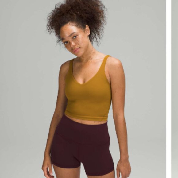 Lululemon Align Tank Gold Spice Nulu sz 8 - Picture 1 of 5